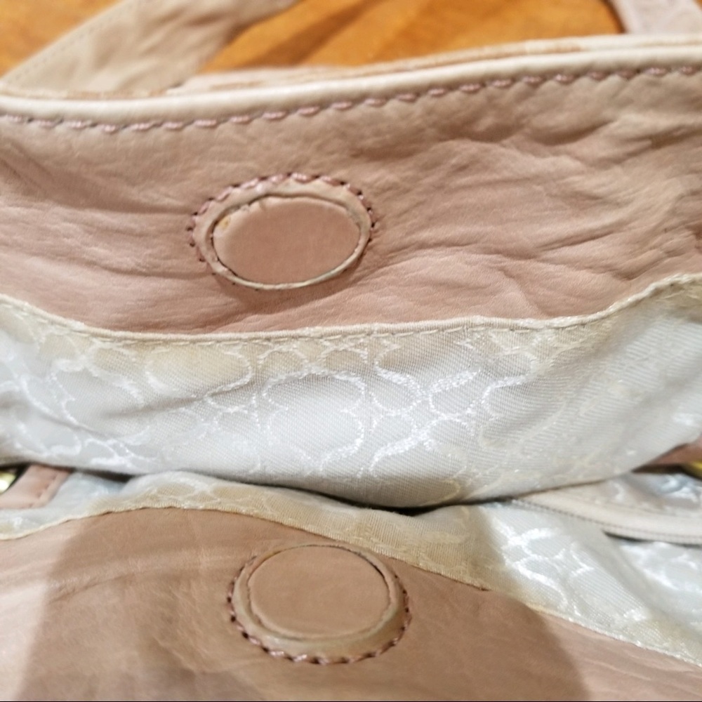 Sabrina Scala Satchel Leather Handbag - Picture 9 of 13